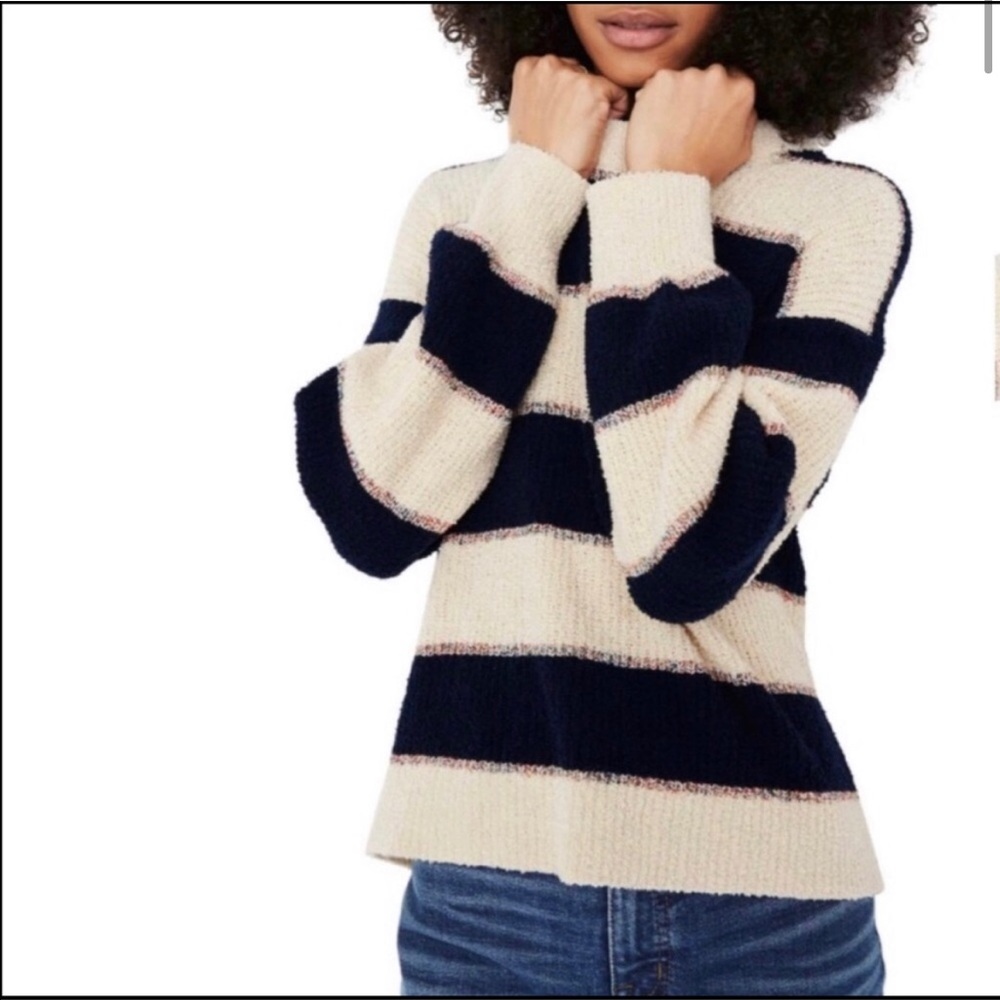 Madewell Lakeville Stripe Pullover Sweater